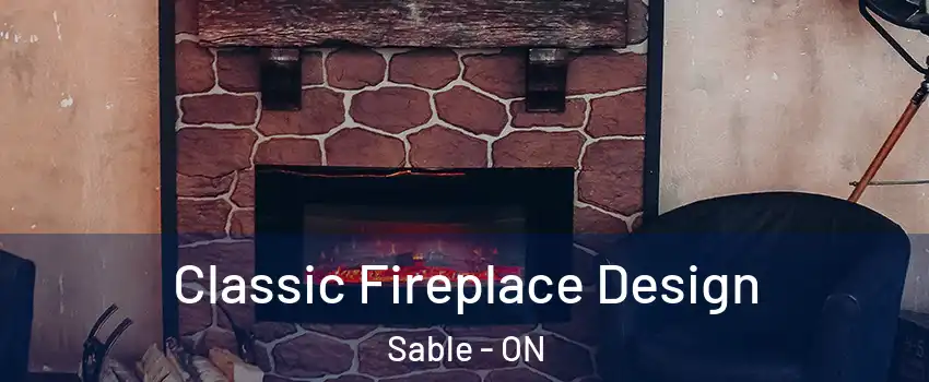  Classic Fireplace Design Sable - ON