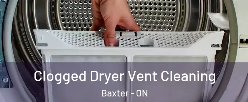  Clogged Dryer Vent Cleaning Baxter - ON