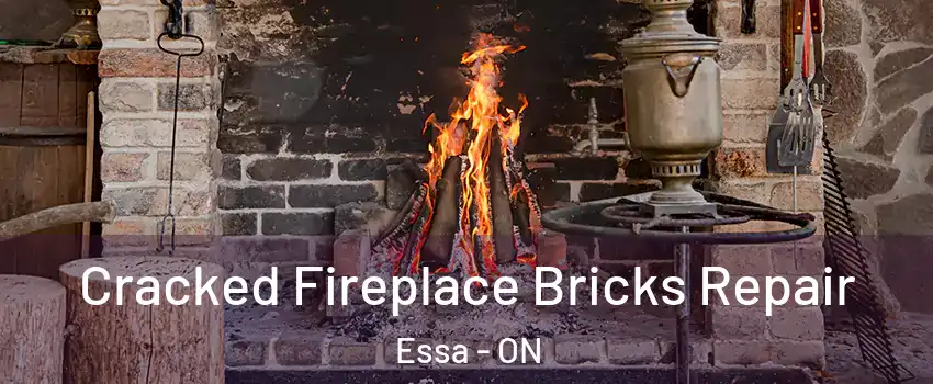  Cracked Fireplace Bricks Repair Essa - ON