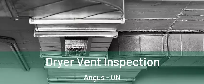  Dryer Vent Inspection Angus - ON