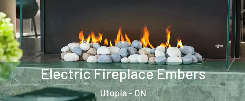  Electric Fireplace Embers Utopia - ON