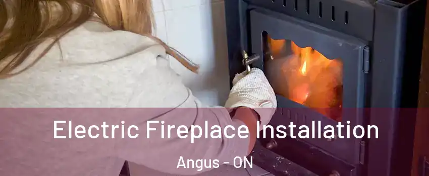  Electric Fireplace Installation Angus - ON