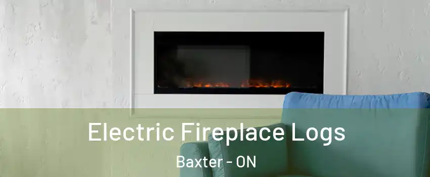  Electric Fireplace Logs Baxter - ON