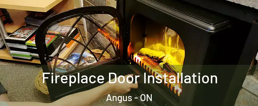  Fireplace Door Installation Angus - ON