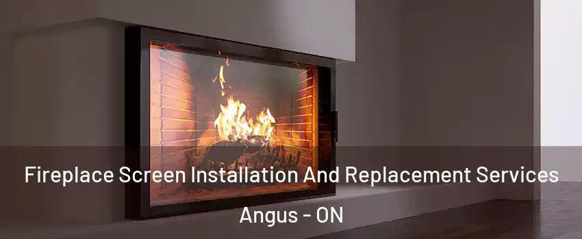  Fireplace Screen Installation And Replacement Services Angus - ON