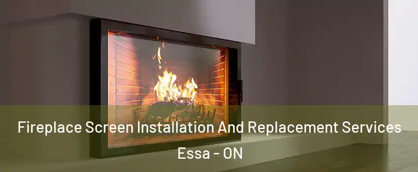  Fireplace Screen Installation And Replacement Services Essa - ON