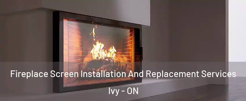  Fireplace Screen Installation And Replacement Services Ivy - ON