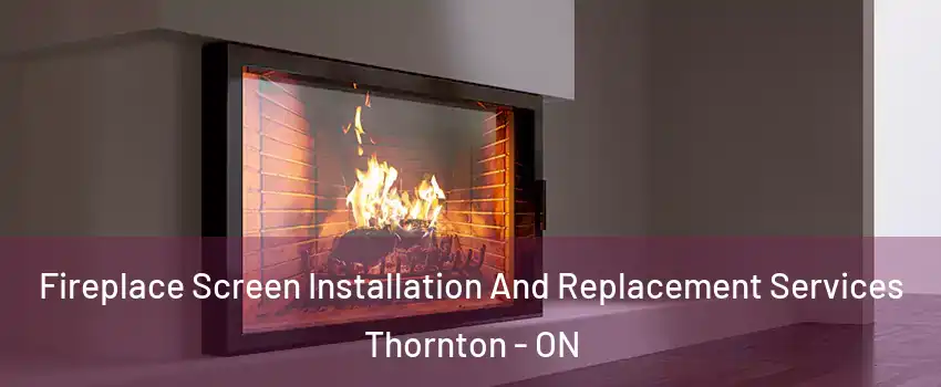  Fireplace Screen Installation And Replacement Services Thornton - ON