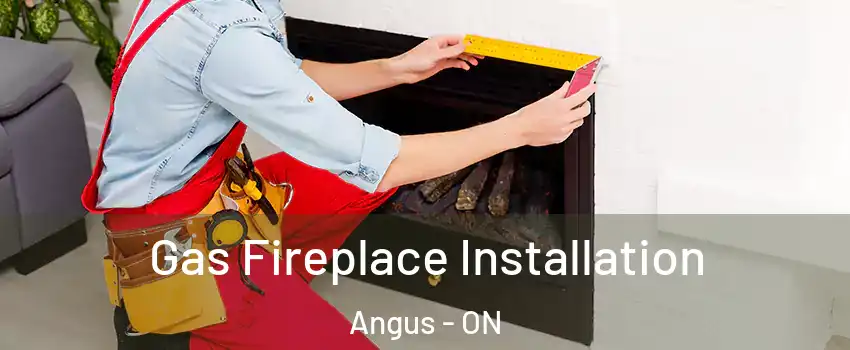  Gas Fireplace Installation Angus - ON