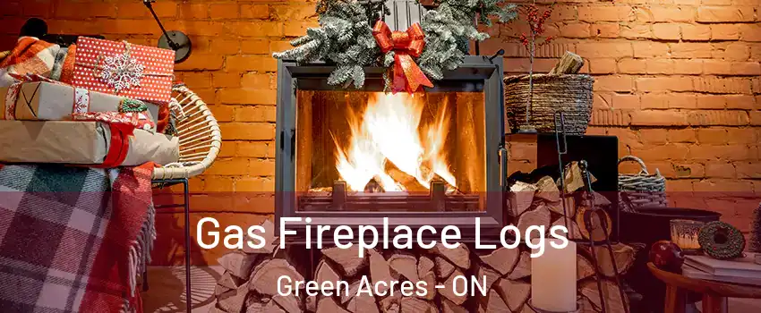 Gas Fireplace Logs Green Acres - ON