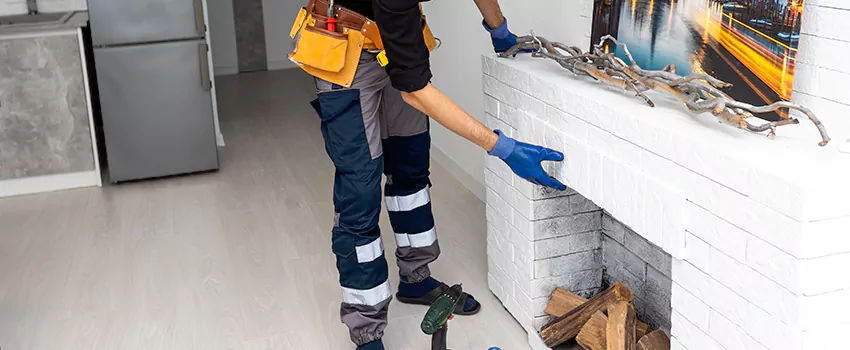 Outdoor Fireplace Restoration in Essa, Ontario