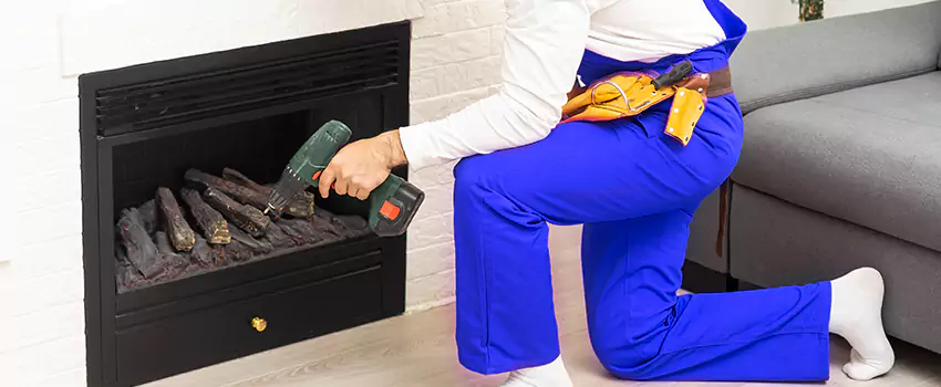 B-Vent Gas Fireplace Installation in Essa, ON