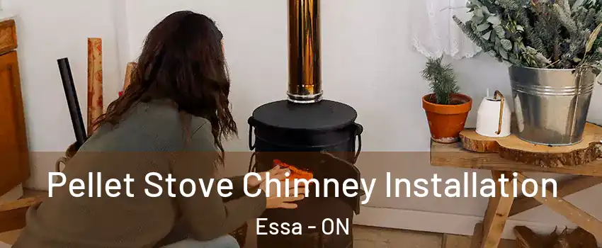  Pellet Stove Chimney Installation Essa - ON