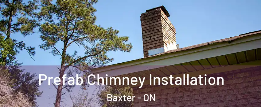  Prefab Chimney Installation Baxter - ON